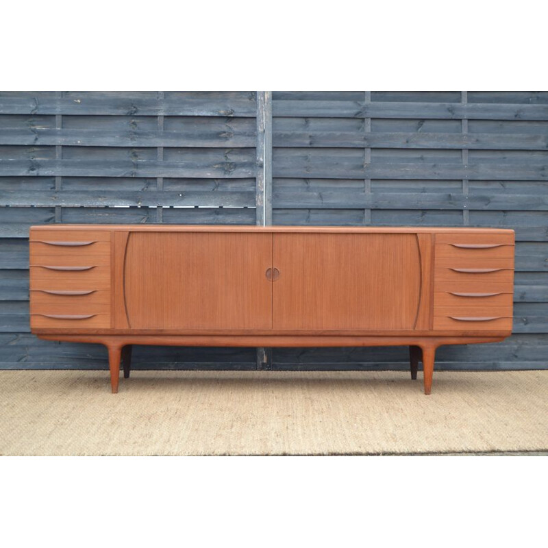 Vintage teak sideboard by Johannes Andersen for Samcom