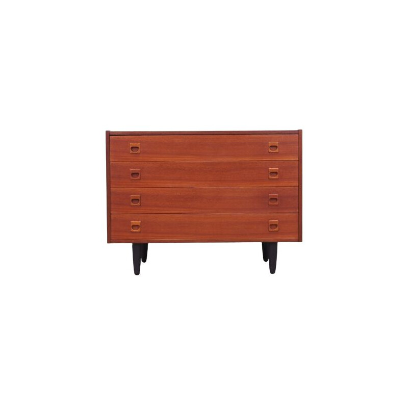 Teak vintage chest of drawers, Denmark 1970s