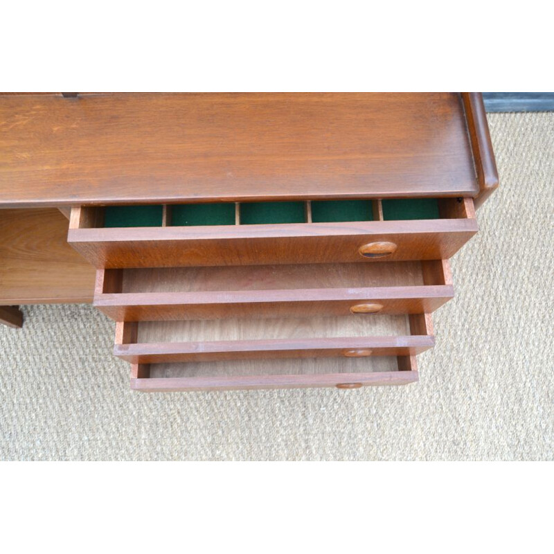 Vintage Danish teak secretary