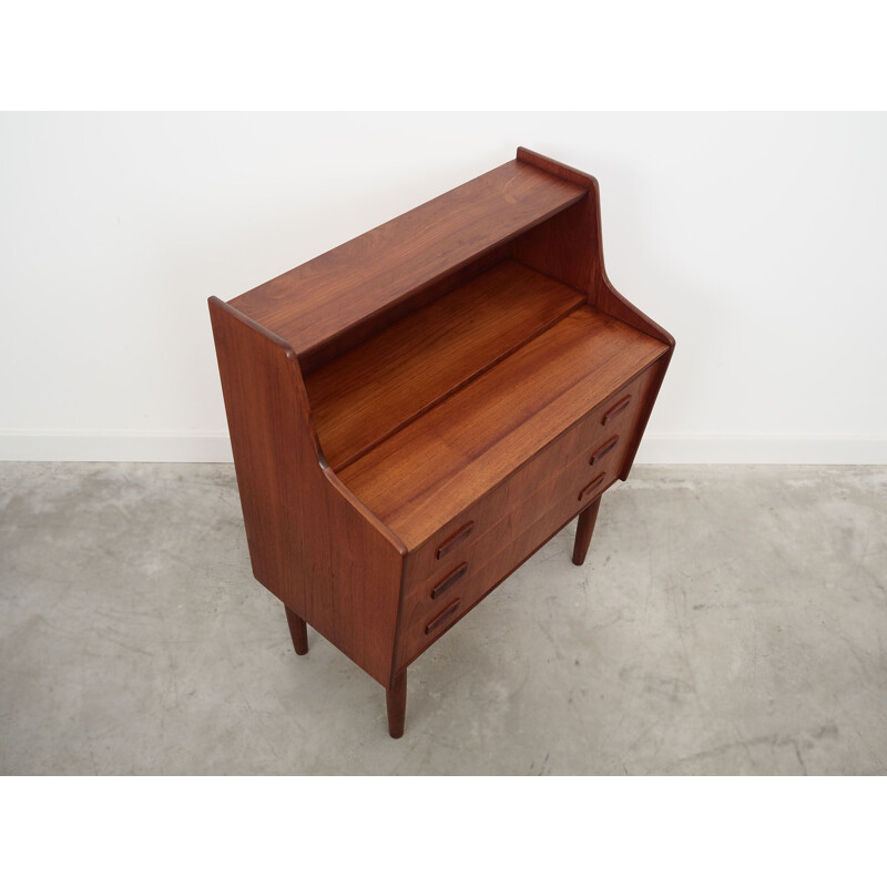 Teak vintage secretary, Denmark 1960s