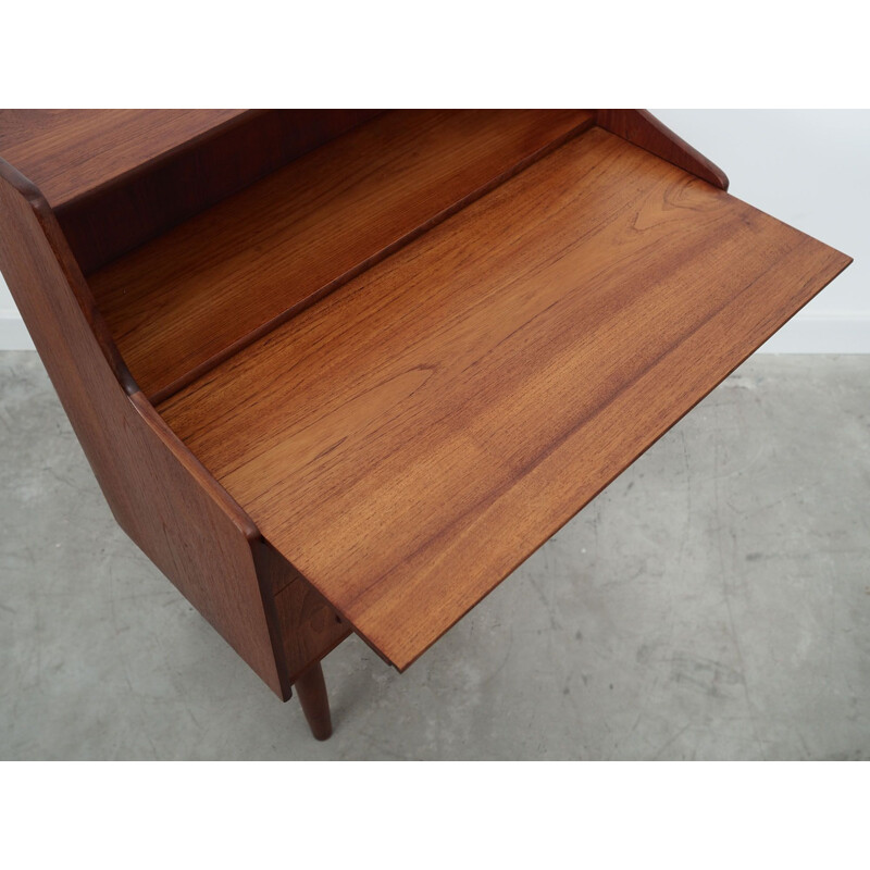 Teak vintage secretary, Denmark 1960s