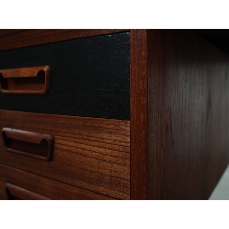 Teak vintage Danish desk, 1960s