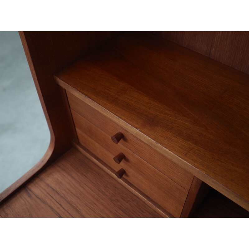 Teak vintage bookcase, Denmark 1960s