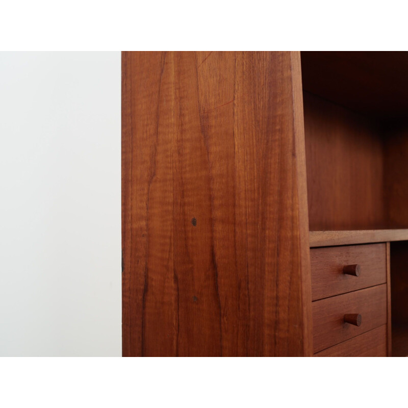 Teak vintage bookcase, Denmark 1960s