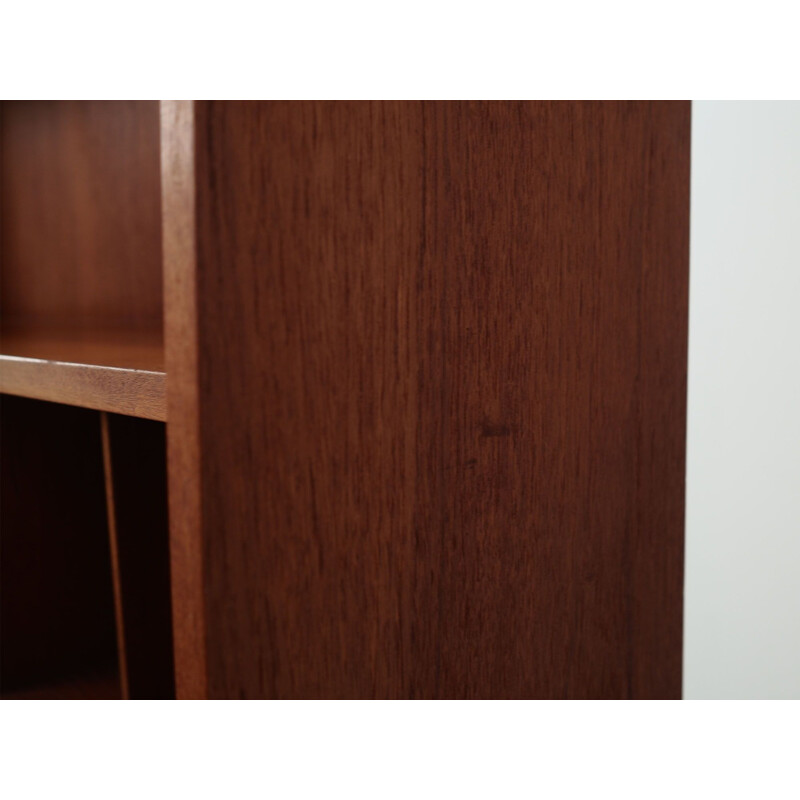 Teak vintage bookcase, Denmark 1960s