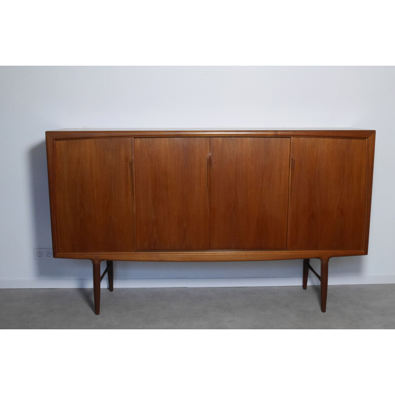 Scandinavian vintage teak sideboard by Gunni Omann, 1960