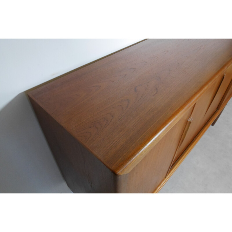 Scandinavian vintage teak sideboard by Gunni Omann, 1960