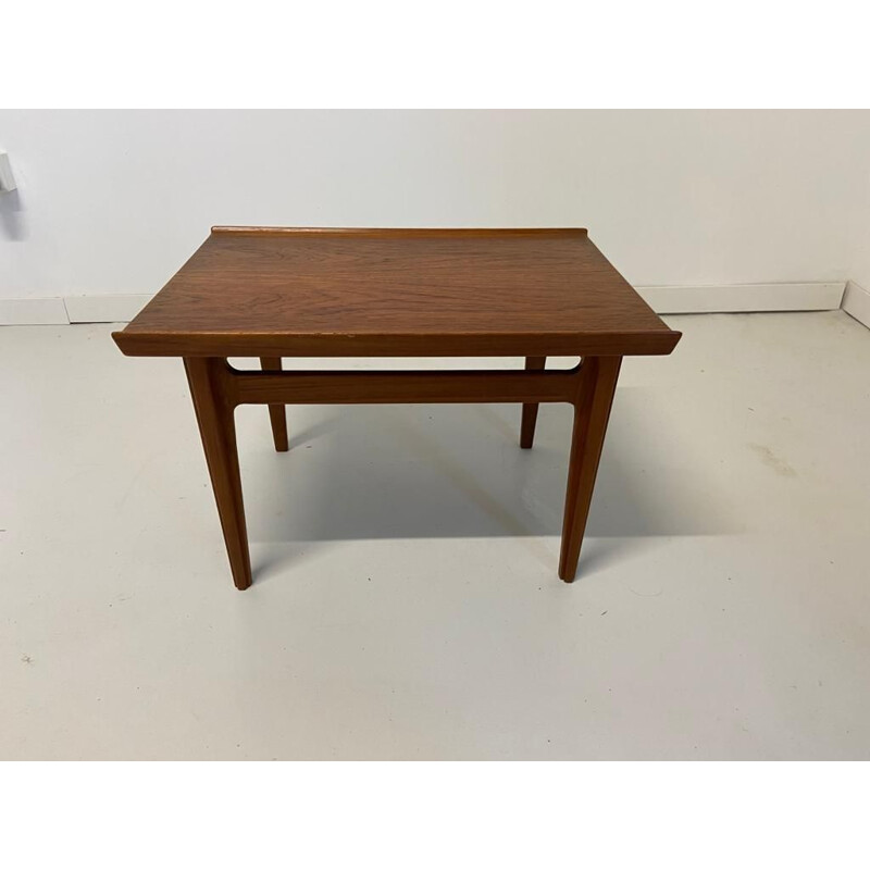 Vintage teak coffee table by Finn Juhl for France & Søn, 1980