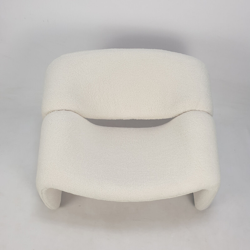 Vintage F598 Groovy armchair by Pierre Paulin for Artifort, 1980s