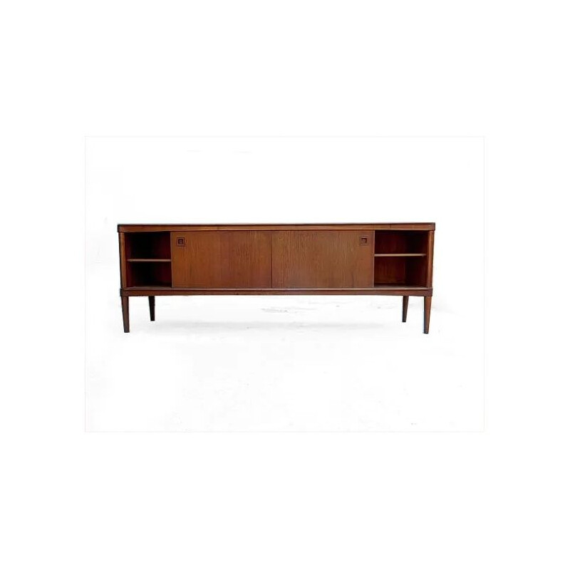 Vintage teak sideboard by H. Walter Klein for Bramin, 1960