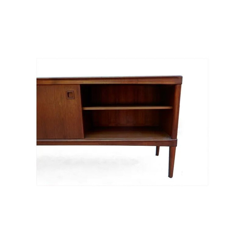 Vintage teak sideboard by H. Walter Klein for Bramin, 1960