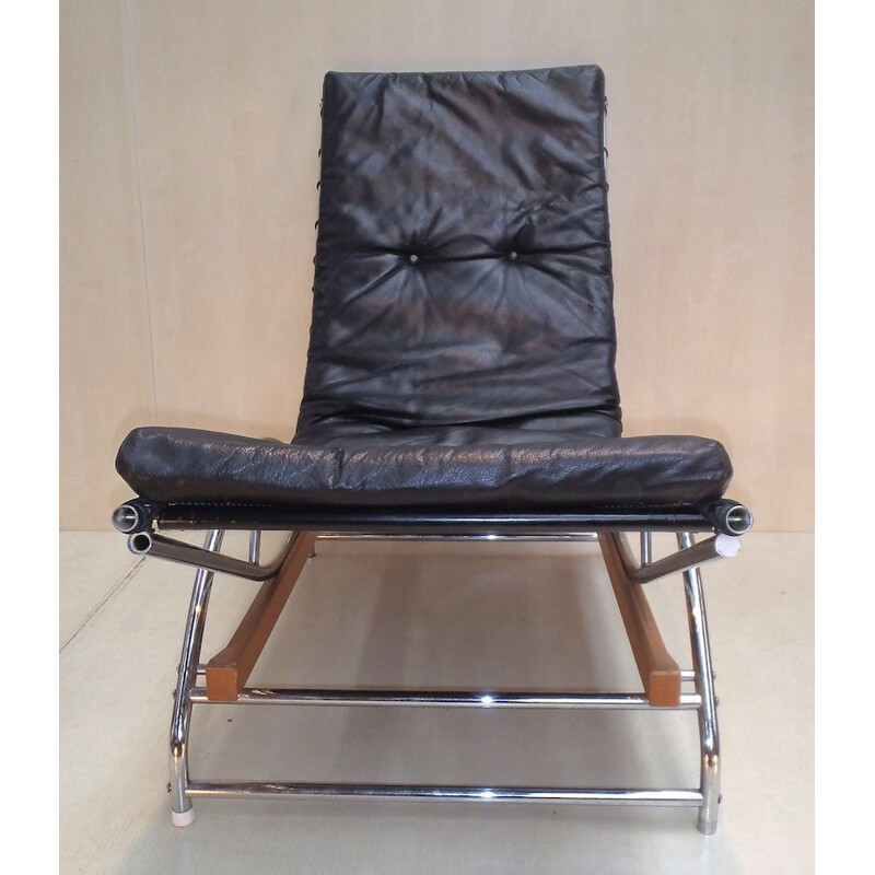 Vintage lounge chair, Lennart AHLBERG - 1980s