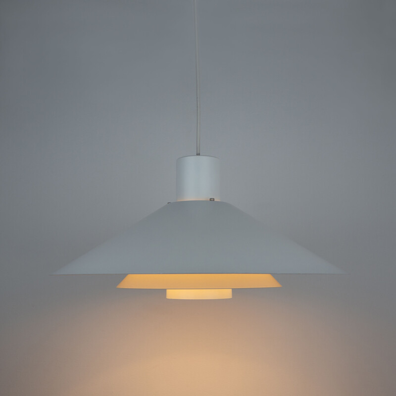 Danish vintage pendant lamp Trapez by Christian Hvidt for Nordisk Solar, 1970s