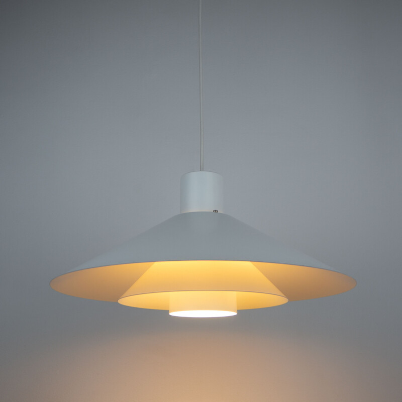 Danish vintage pendant lamp Trapez by Christian Hvidt for Nordisk Solar, 1970s