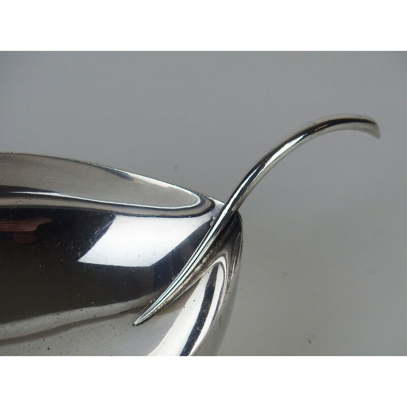 Vintage silver plated cup by Lino Sabattini for Christofle Gallia, France 1960