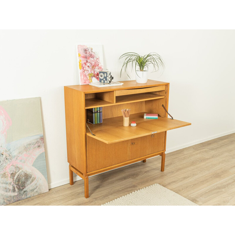 Vintage oakwood secretary by Erik Wørts for Ikea, Sweden 1960s