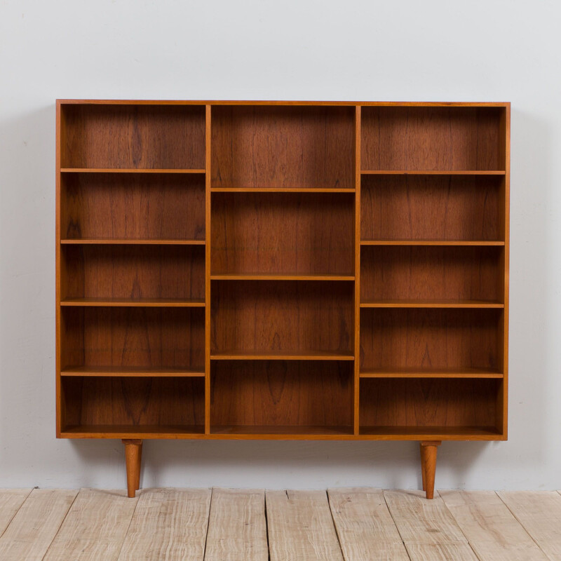 Vintage bookcase in teak by Borge Mogensen, Denmark 1960s