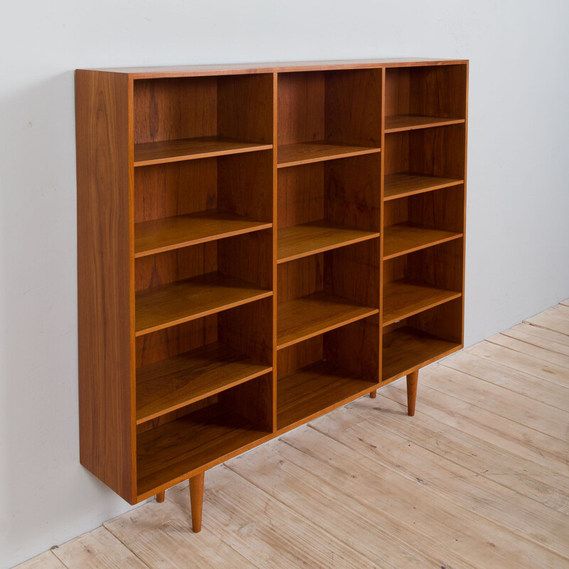 Vintage bookcase in teak by Borge Mogensen, Denmark 1960s