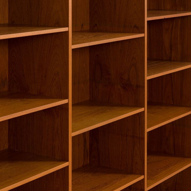 Vintage bookcase in teak by Borge Mogensen, Denmark 1960s