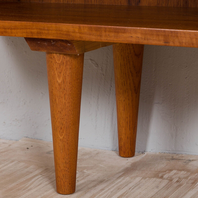 Vintage bookcase in teak by Borge Mogensen, Denmark 1960s