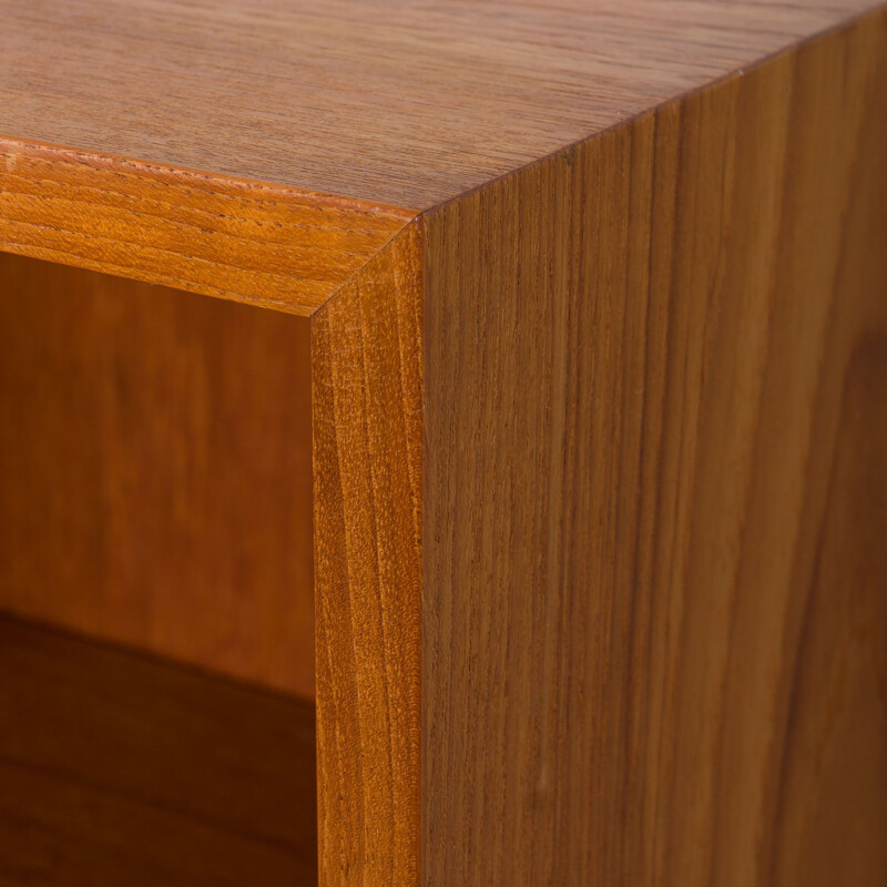 Vintage bookcase in teak by Borge Mogensen, Denmark 1960s