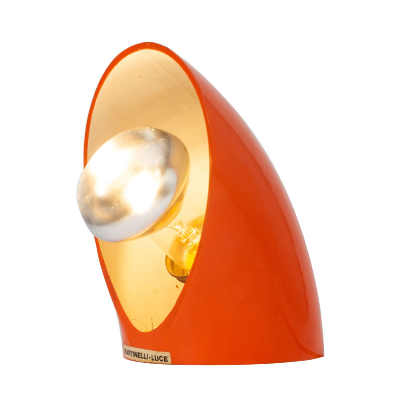 Vintage Martinelli Luce Gomito lamp van Elio Martinelli, 1970