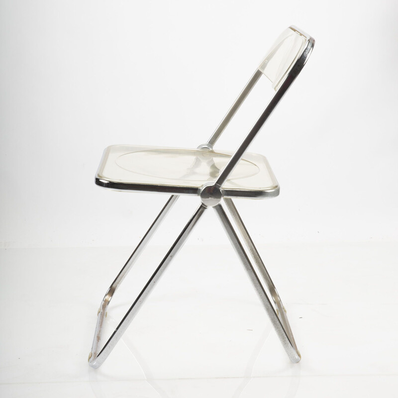 Vintage Plia chair by Giancarlo Piretti for Castelli