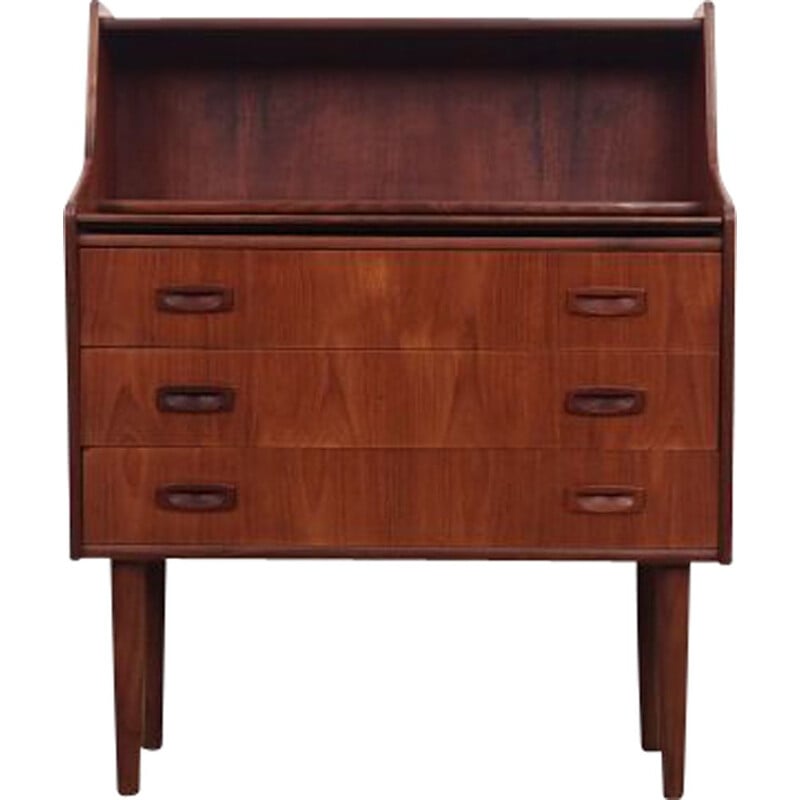 Teak vintage secretary, Denmark 1960s