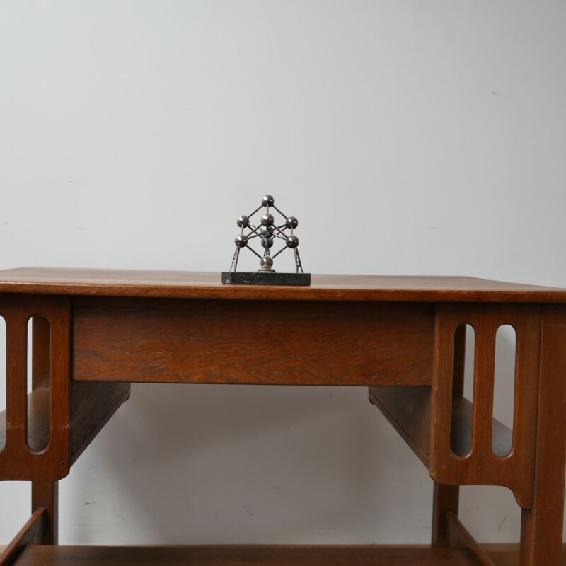 Mid-century desk top model of the Atomium building, Belgium 1960s