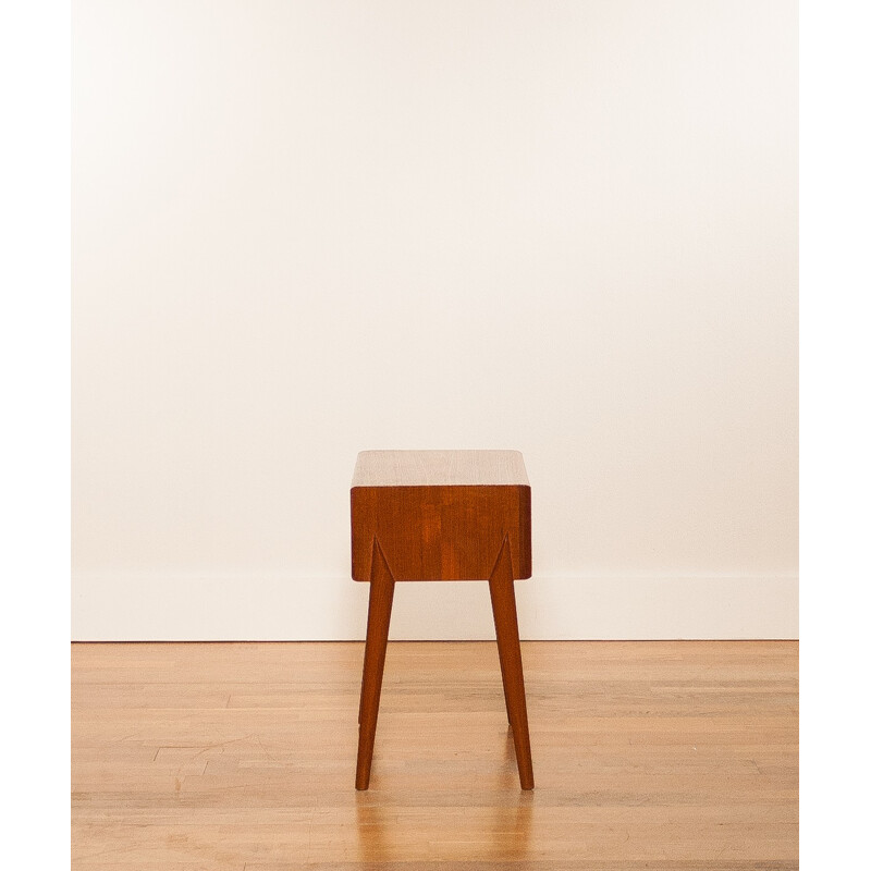 Swedish side table in teak, Arne VODDER - 1950s