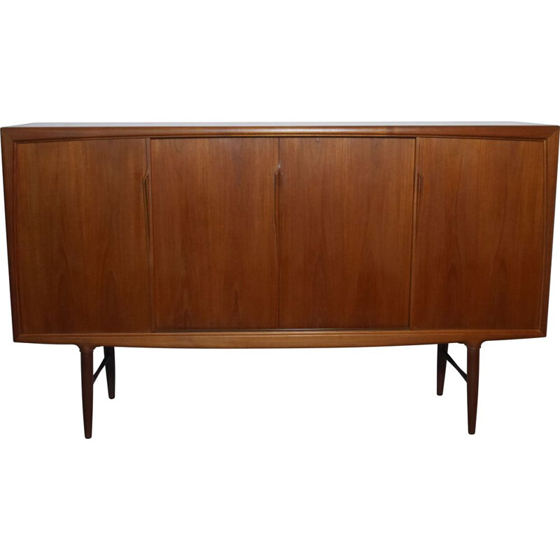 Credenza scandinava vintage in teak di Gunni Omann, 1960