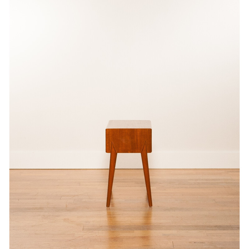 Swedish side table in teak, Arne VODDER - 1950s