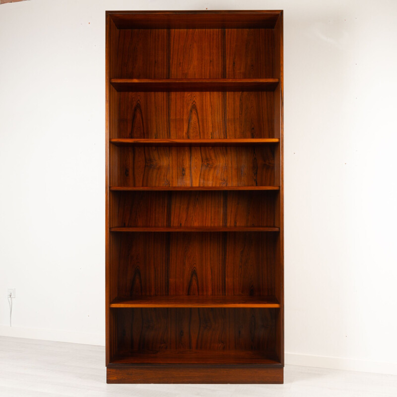 Danish vintage rosewood bookcase, 1960s