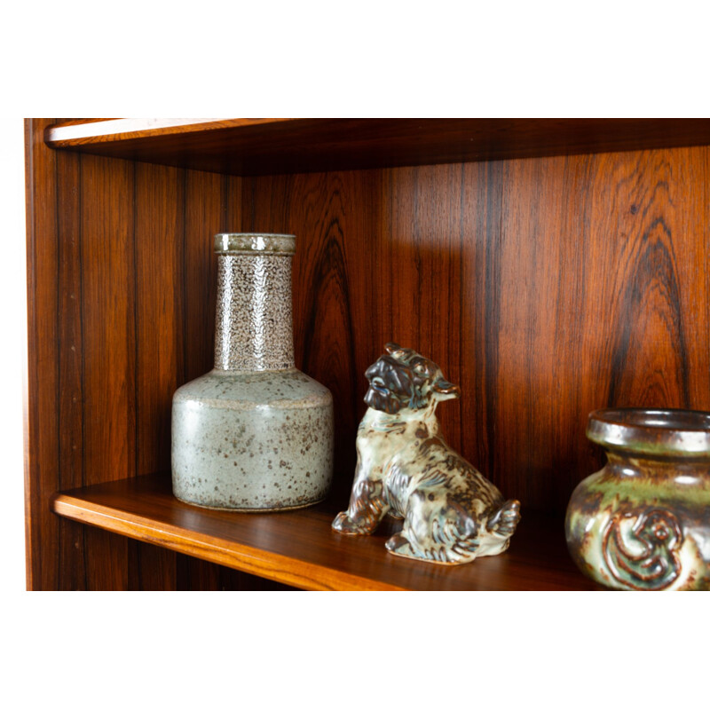 Danish vintage rosewood bookcase, 1960s