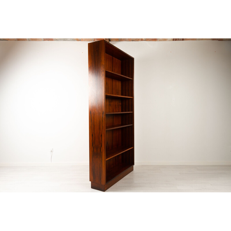 Danish vintage rosewood bookcase, 1960s