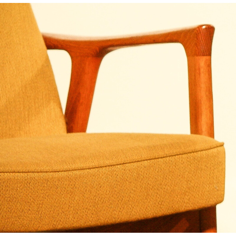 Paire de fauteuils en teck et laine, Inge ANDERSSON - 1950