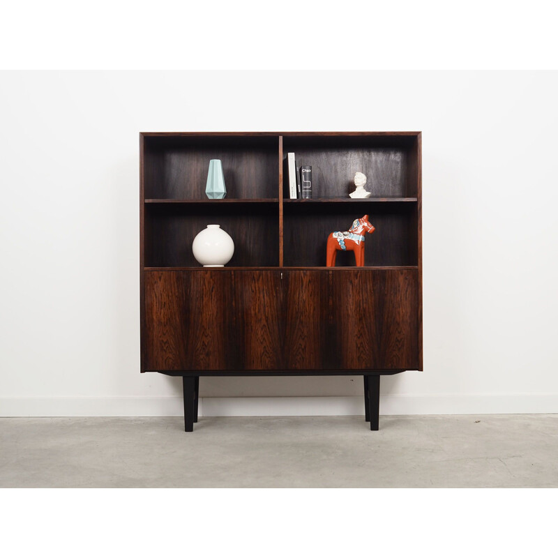 Vintage rosewood bookcase by Brouers Møbelfabric, Denmark 1960