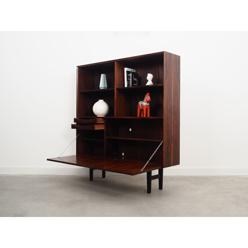 Vintage rosewood bookcase by Brouers Møbelfabric, Denmark 1960