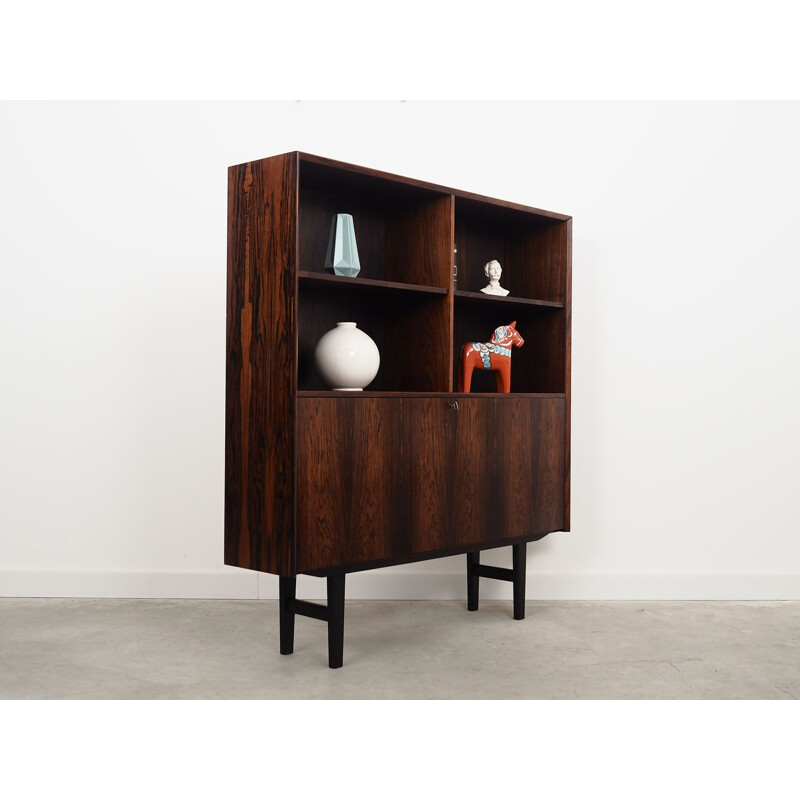 Vintage rosewood bookcase by Brouers Møbelfabric, Denmark 1960