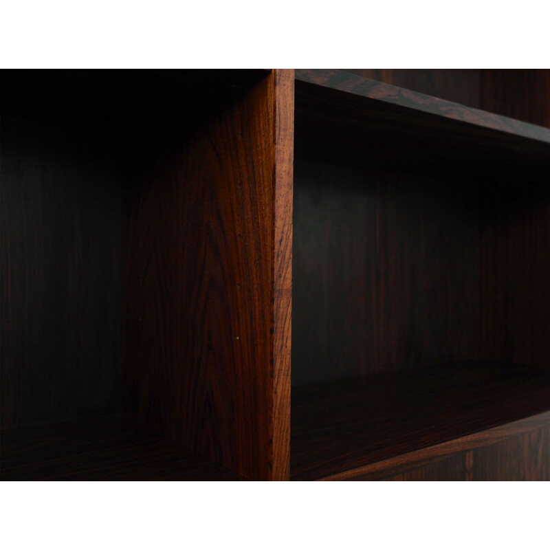 Vintage rosewood bookcase by Brouers Møbelfabric, Denmark 1960