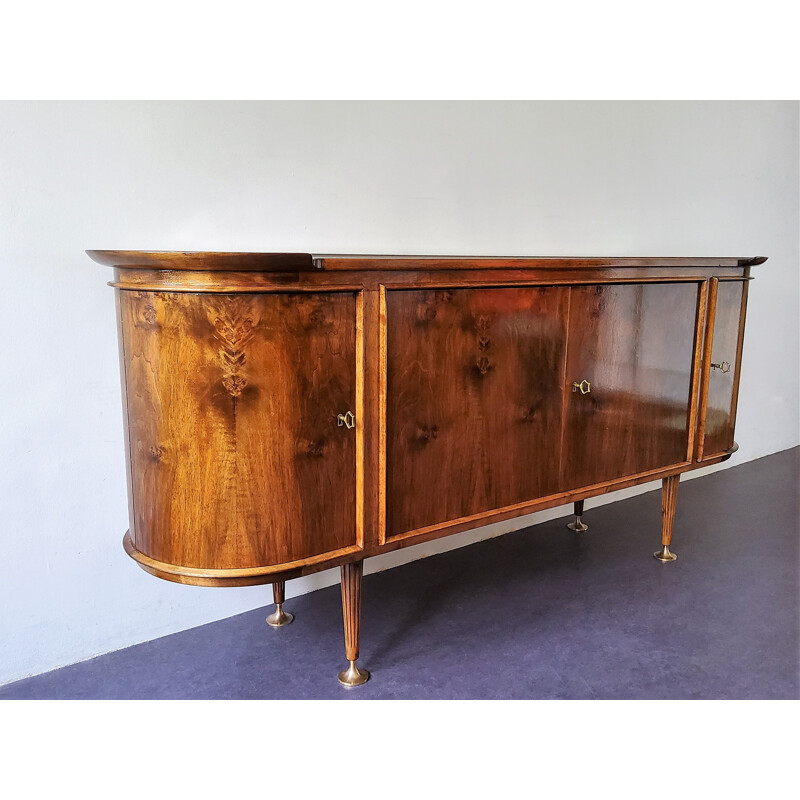 Vintage dressoir "Poly-Z" van A.A. Patijn voor Zijlstra Joure, Nederland 1950