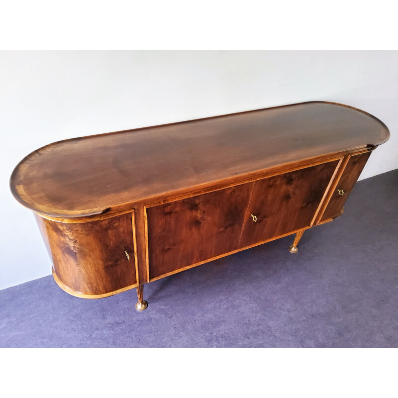 Vintage dressoir "Poly-Z" van A.A. Patijn voor Zijlstra Joure, Nederland 1950