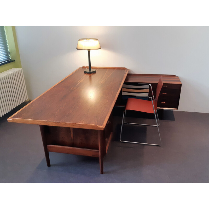 Vintage desk in rosewood by Arne Vodder for Sibast Møbelfabrik, Denmark 1950-1960s