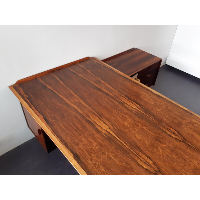 Vintage desk in rosewood by Arne Vodder for Sibast Møbelfabrik, Denmark 1950-1960s