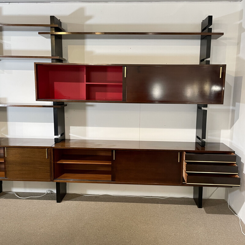 Vintage modular wall unit by Amma, Italy 1960