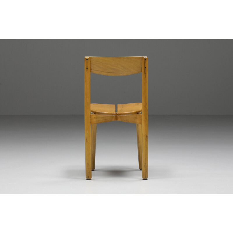 Conjunto de 8 cadeiras vintage de Pierre Gautier-Delaye, 1960