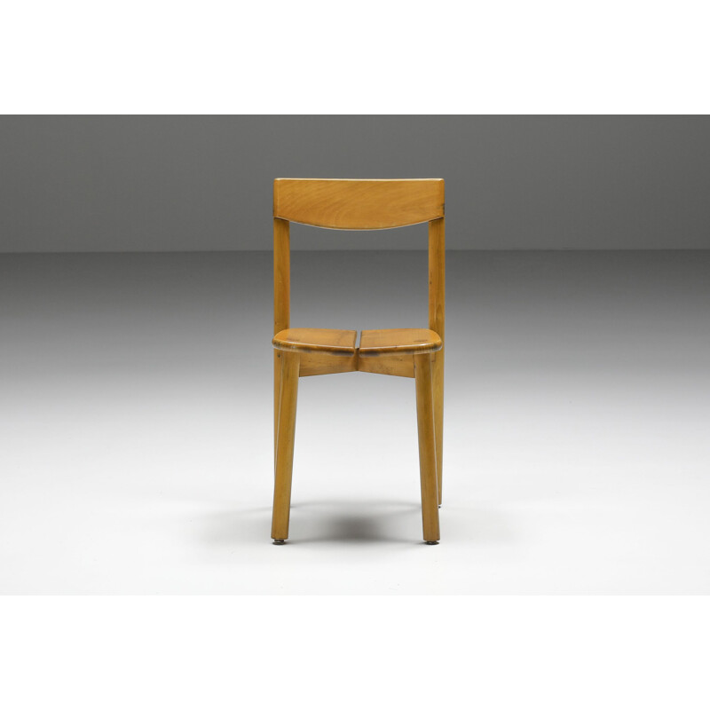 Conjunto de 8 sillas de época de Pierre Gautier-Delaye, 1960