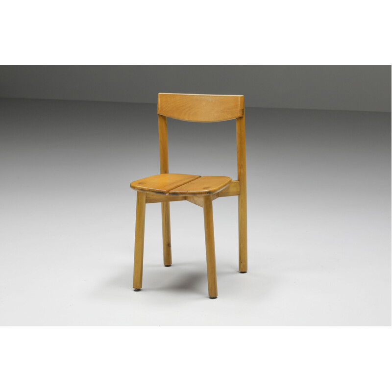 Set van 8 vintage stoelen van Pierre Gautier-Delaye, 1960