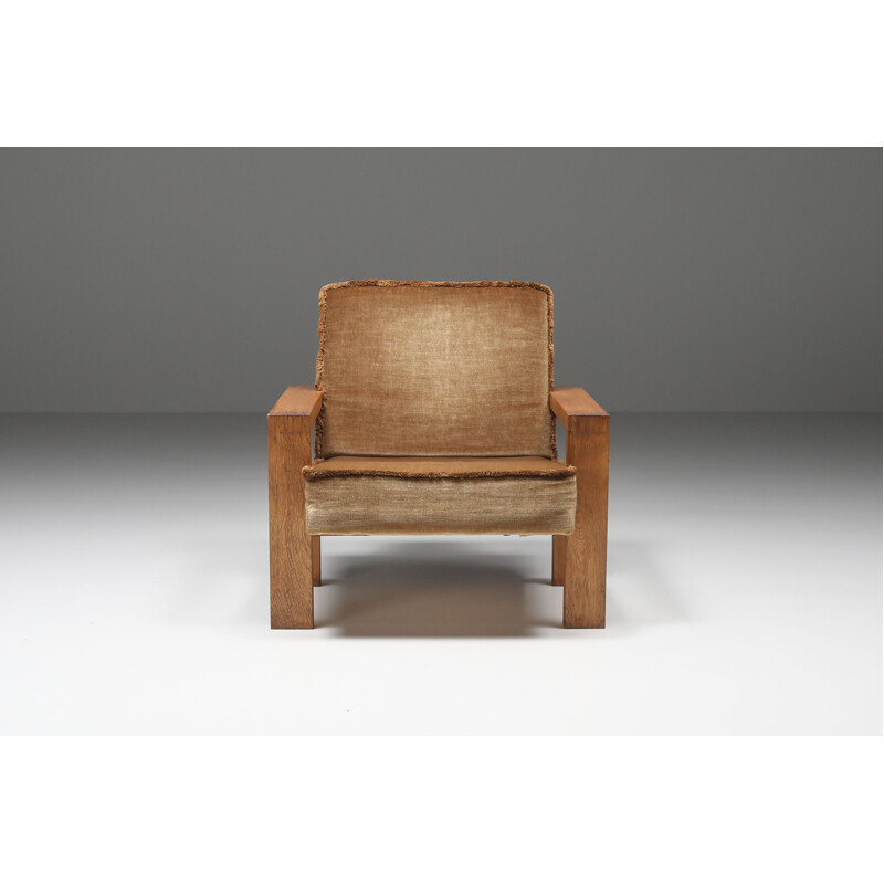 Ensemble de 8 fauteuils vintage par Wim Den Boon, Pays-Bas 1960