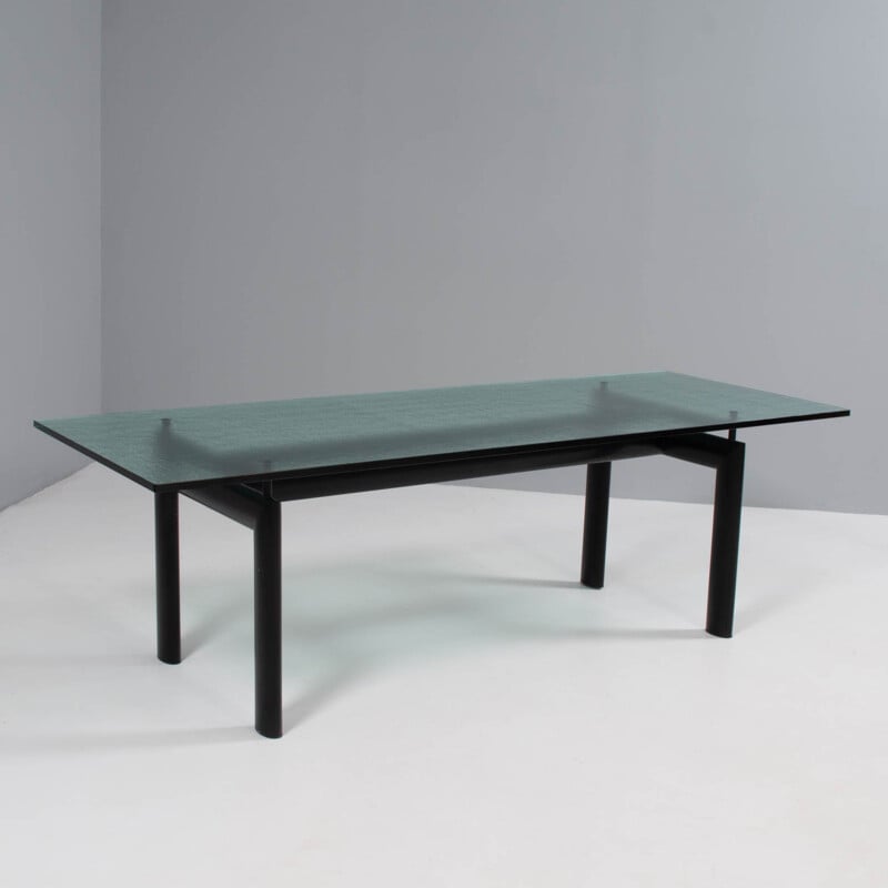 Vintage dining table by Le Corbusier, Charlotte Perriand and Jean Jeanerret for Cassina, 1928